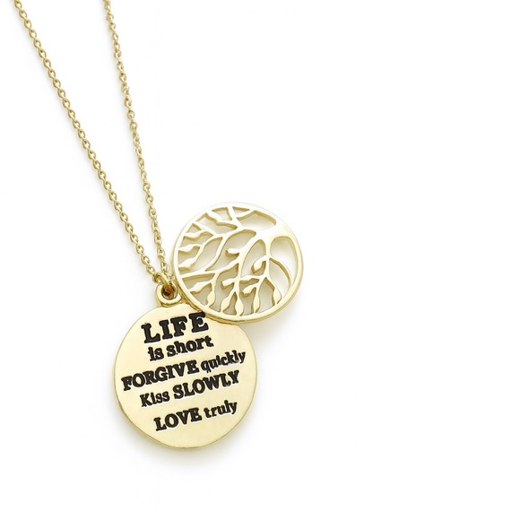 Positive Tree of Life Necklace - Picture 2 of 3